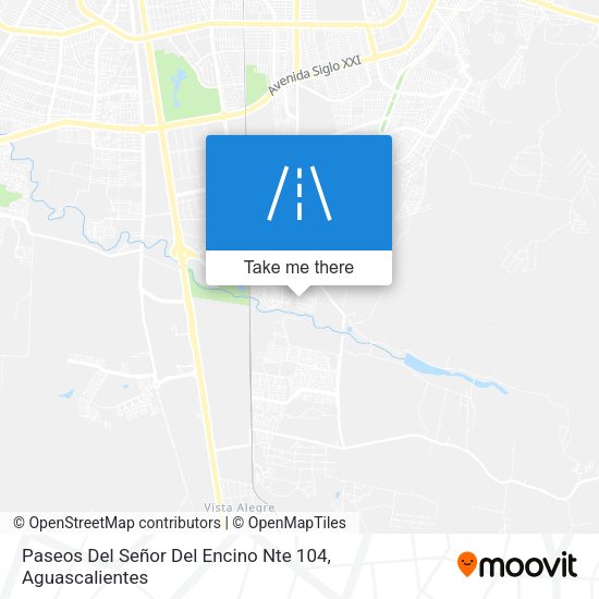 Paseos Del Señor Del Encino Nte 104 map