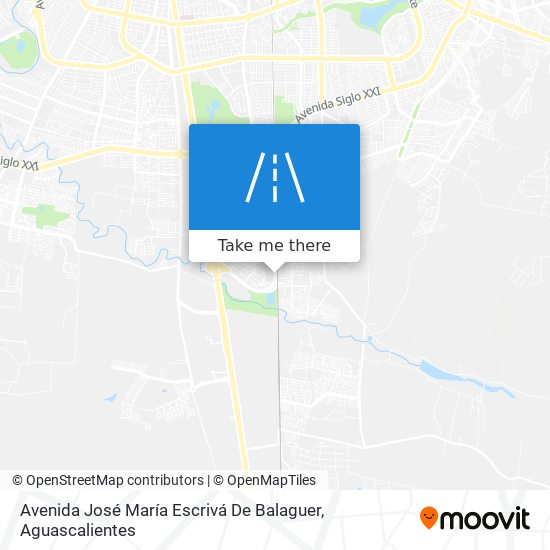 Mapa de Avenida José María Escrivá De Balaguer