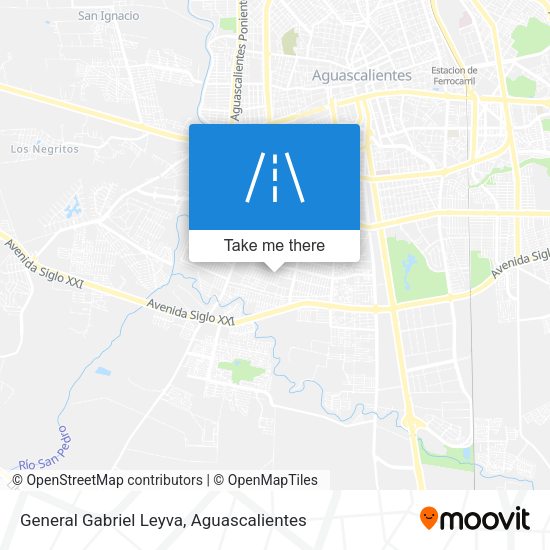 General Gabriel Leyva map