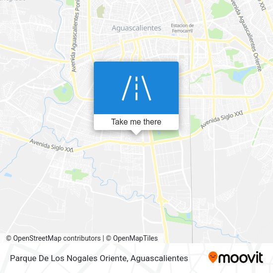 Mapa de Parque De Los Nogales Oriente