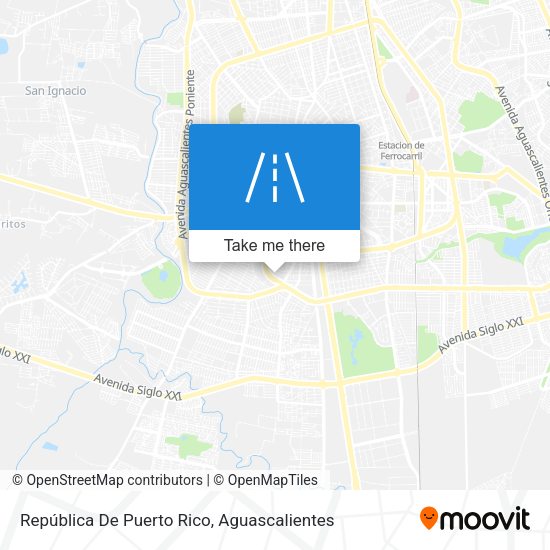 República De Puerto Rico map