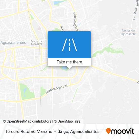 Tercero Retorno Mariano Hidalgo map