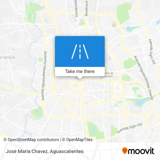 Mapa de José María Chavez