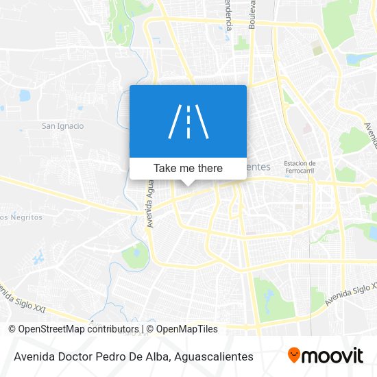 Avenida Doctor Pedro De Alba map