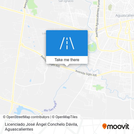 Licenciado José Ángel Conchelo Dávila map