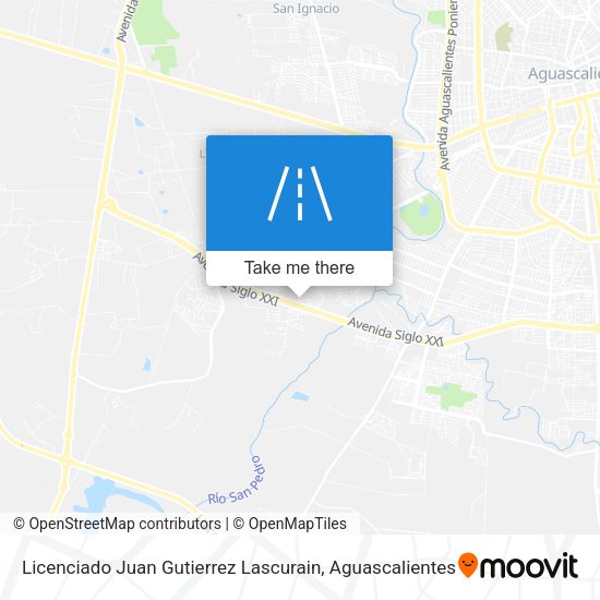 Mapa de Licenciado Juan Gutierrez Lascurain