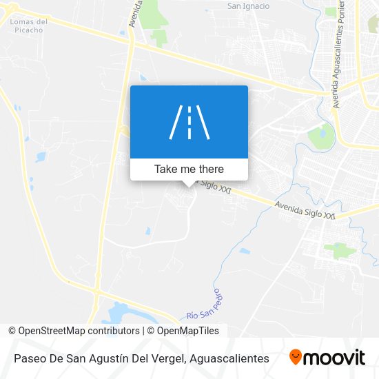Mapa de Paseo De San Agustín Del Vergel