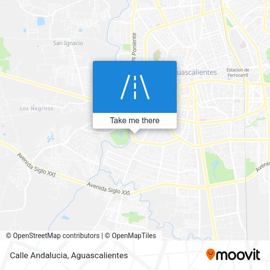 Calle Andalucia map