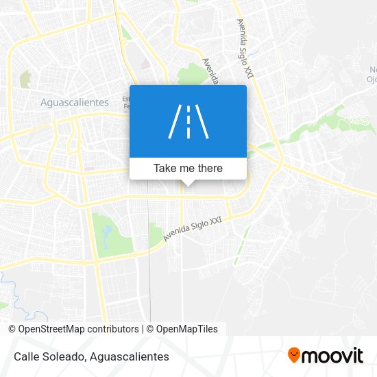 Calle Soleado map