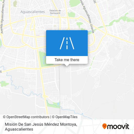 Misión De San Jesús Méndez Montoya map