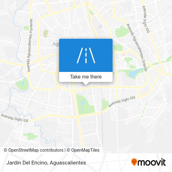 Mapa de Jardín Del Encino