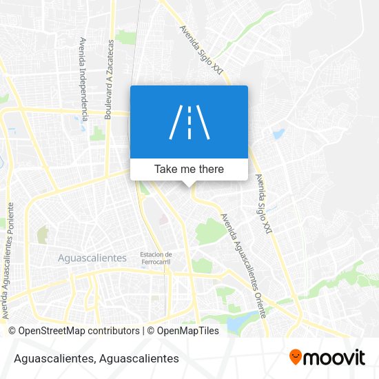 Mapa de Aguascalientes