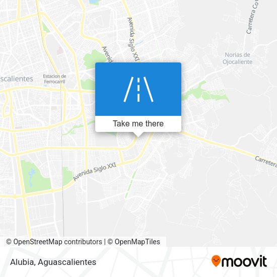 Mapa de Alubia
