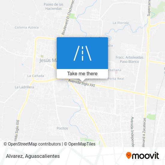Mapa de Alvarez