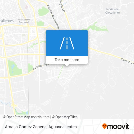 Amalia Gomez Zepeda map