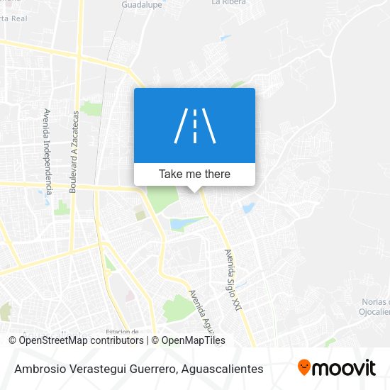 Mapa de Ambrosio Verastegui Guerrero