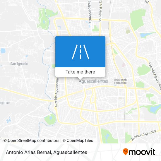Antonio Arias Bernal map