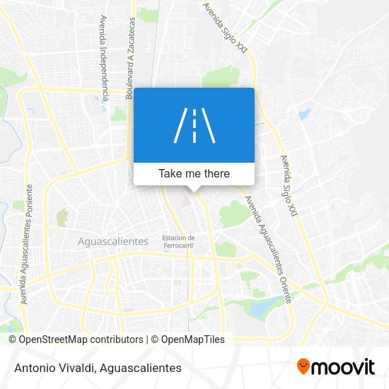 Mapa de Antonio Vivaldi