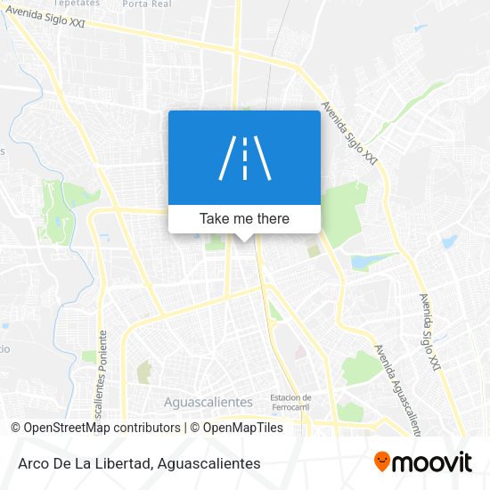 Arco De La Libertad map