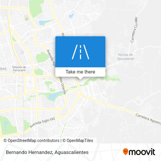 Mapa de Bernando Hernandez