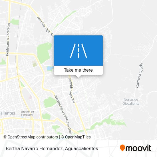 Bertha Navarro Hernandez map