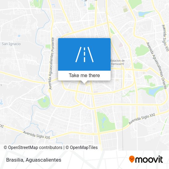 Mapa de Brasilia