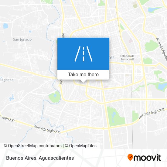 Buenos Aires map