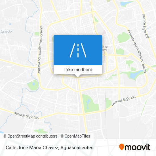 Calle José Maria Chávez map