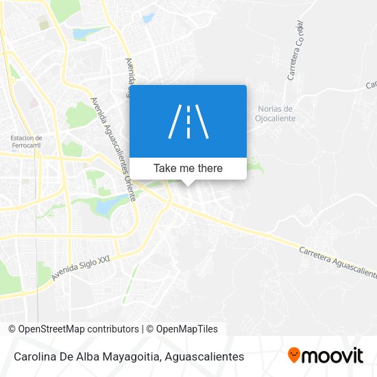 Mapa de Carolina De Alba Mayagoitia