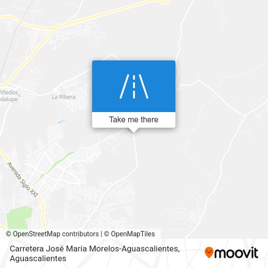 Carretera José María Morelos-Aguascalientes map