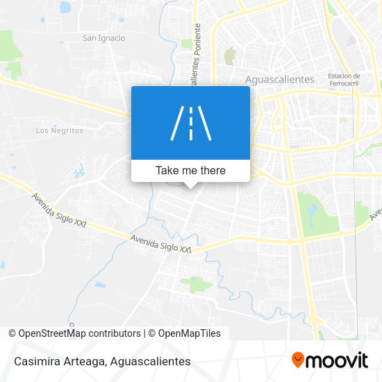 Casimira Arteaga map
