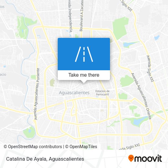 Catalina De Ayala map
