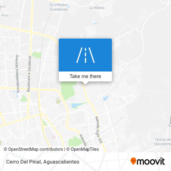 Mapa de Cerro Del Pinal