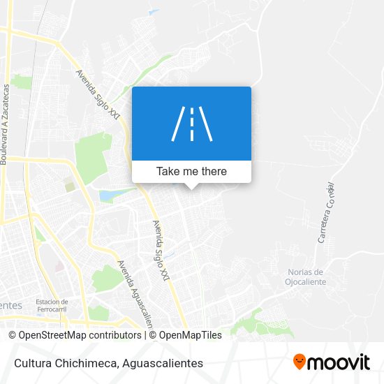 Cultura Chichimeca map