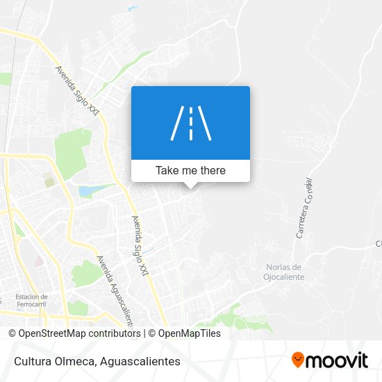 Mapa de Cultura Olmeca