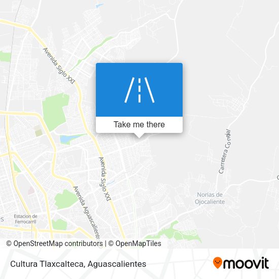 Cultura Tlaxcalteca map