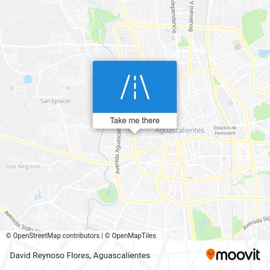 David Reynoso Flores map