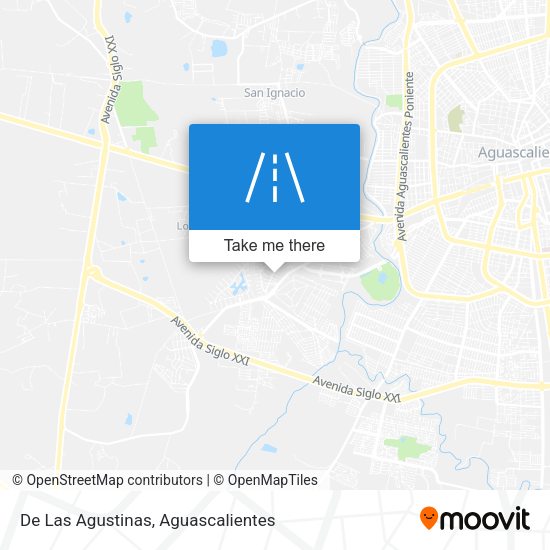 Mapa de De Las Agustinas