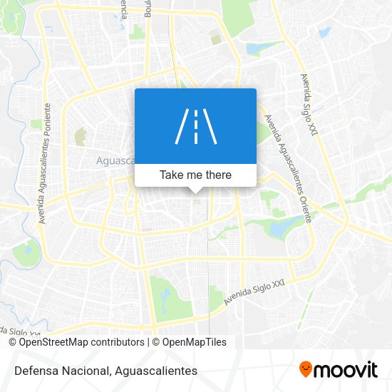 Mapa de Defensa Nacional