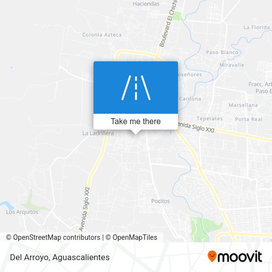 Mapa de Del Arroyo