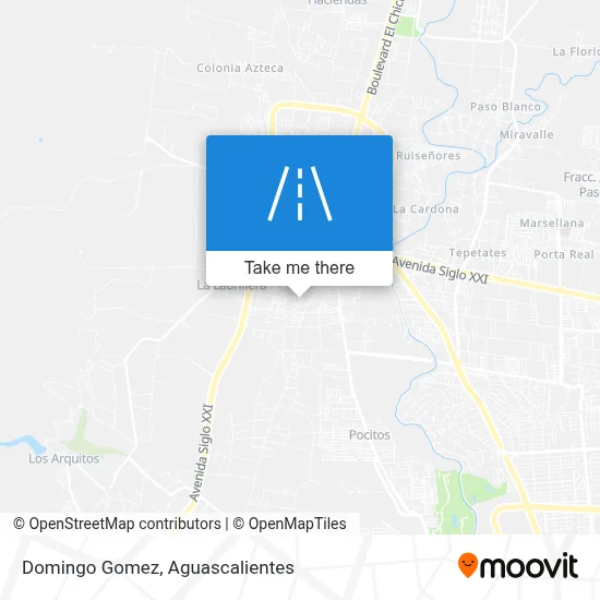 Domingo Gomez map
