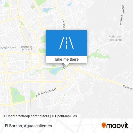 Mapa de El Barzon