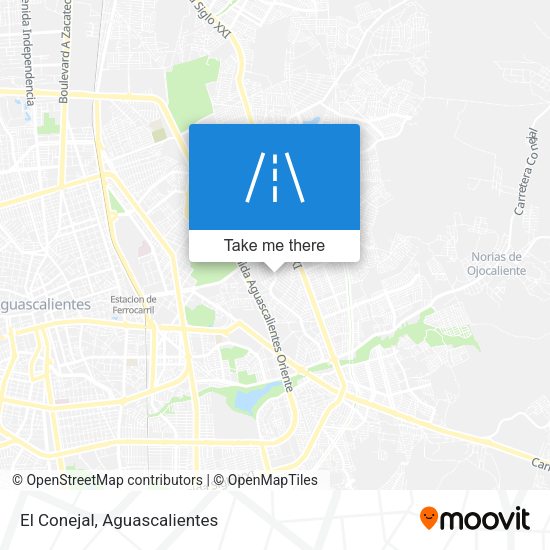 Mapa de El Conejal