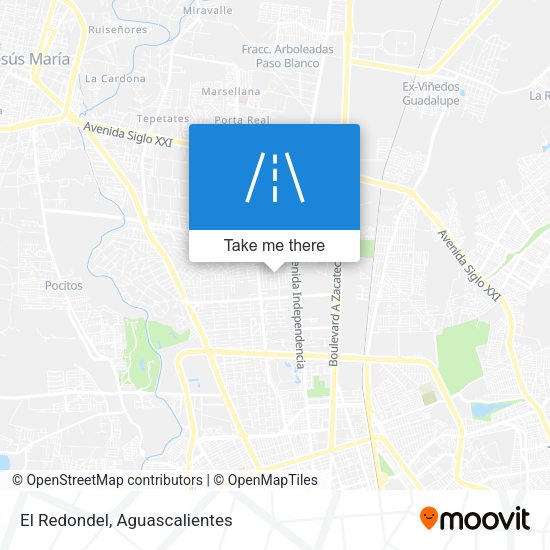 El Redondel map