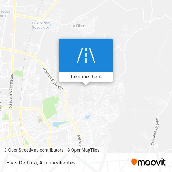 Elías De Lara map