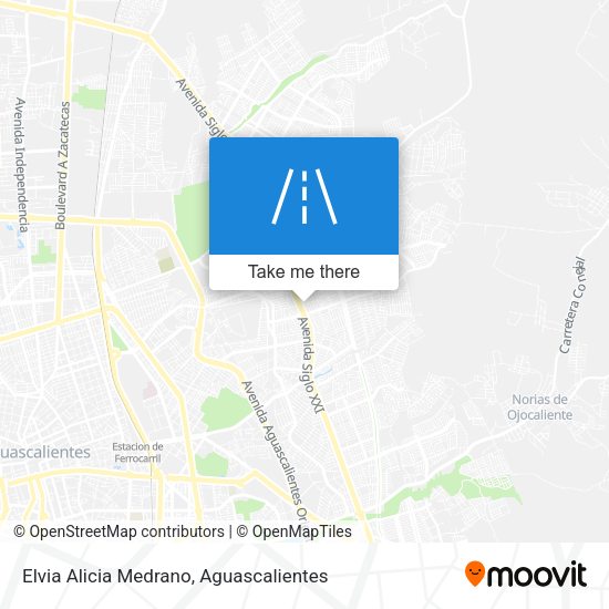 Mapa de Elvia Alicia Medrano