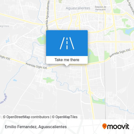 Mapa de Emilio Fernandez