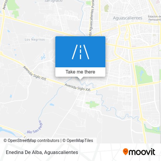 Enedina De Alba map