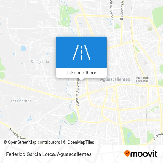 Federico Garcia Lorca map