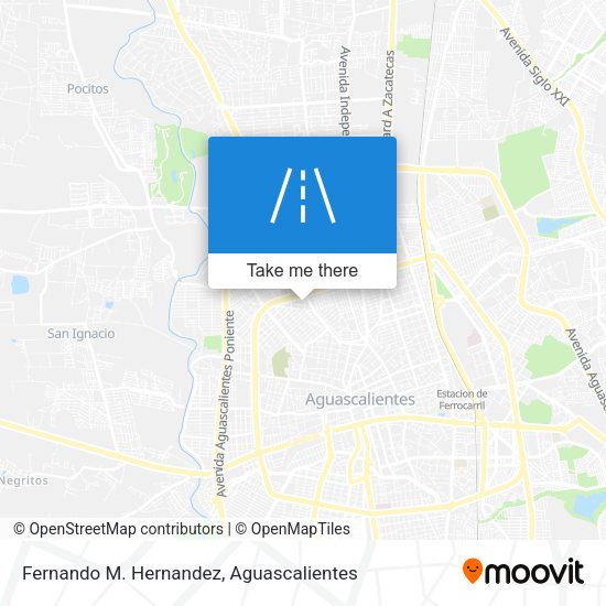 Fernando M. Hernandez map